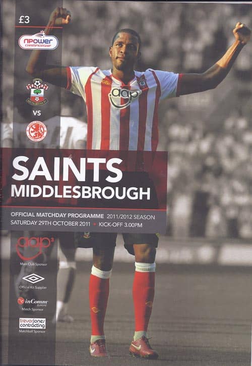 Southampton FC v Middlesbrough FC